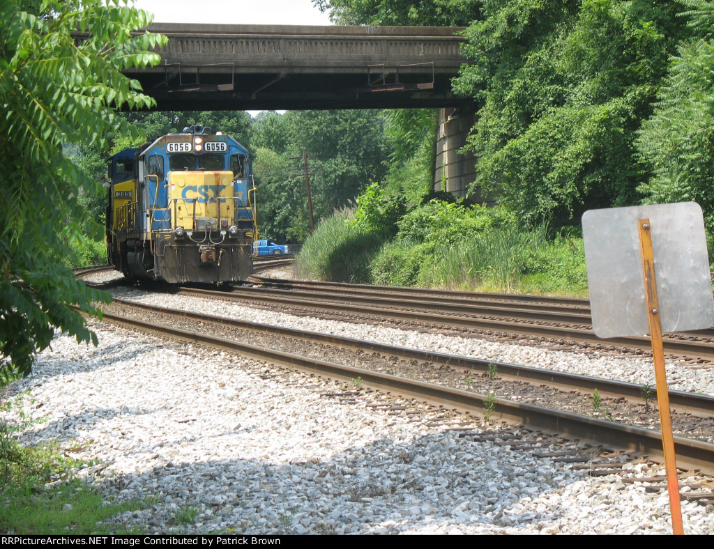 CSX 6056 & 385